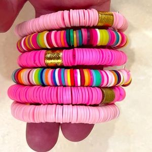 Colorful summer bracelets